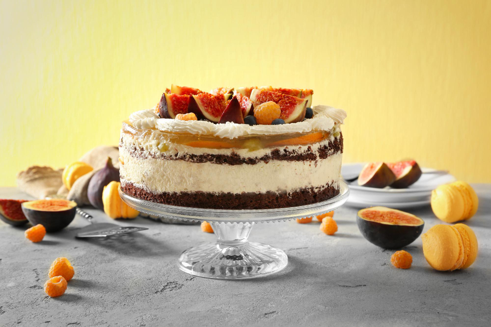 Berry Burst Fantasy Filled with Fresh Berry Compote